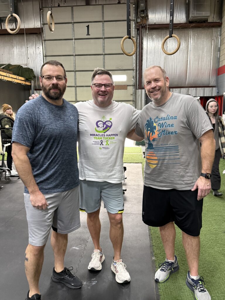 A team of three at last year's Row-A-Thon